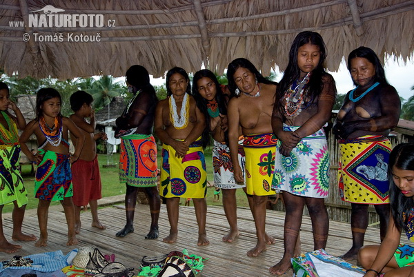 Lidé Emberá (Embera)