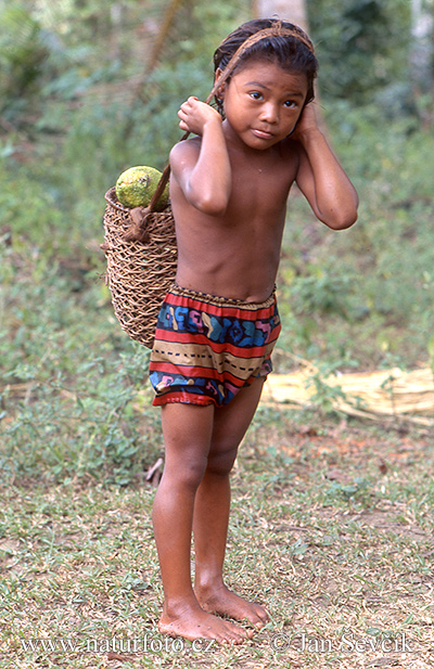 Dieťa z kmeňa Embera (People)