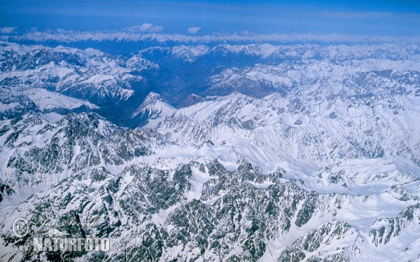 Gissarskij a Zaravšanskij hřeben (AIR)