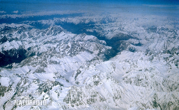 Gissarskij a Zaravšanskij hřeben (AIR)