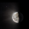 Měsíc a Jupiter (Luna)